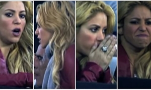 Βίντεο: Στο πλευρό του Πικέ στο γήπεδο η Σακίρα-Όλα τα λεφτά οι αντιδράσεις της!