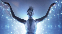 Ο Παραμυθένιος Κήπος 2019: Led Veil-Poi show από την καλλιτεχνική ομάδα Vproject - Entertainment