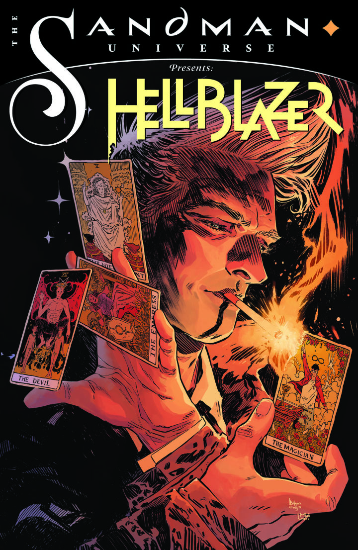 The Sandman Universe Presents: Hellblazer #1 cover by Bilquis Evely. (Image Credit: DC Comics)