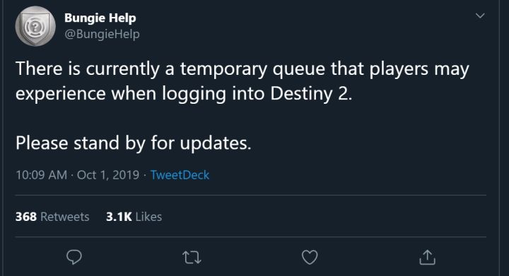 destiny 2 shadowkeep queue