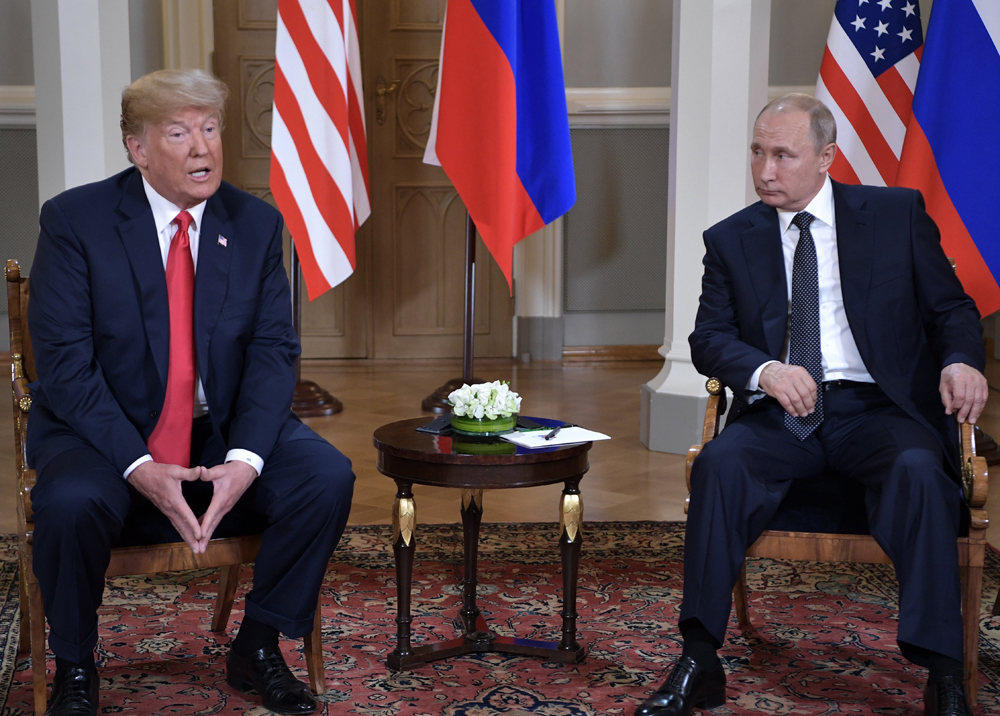 Russia US Summit in Helsinki