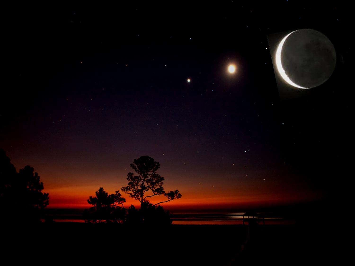 Venus-Moon