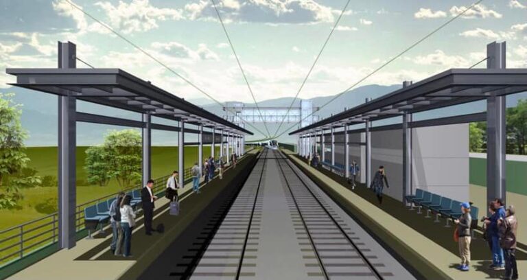 Κρυονέρι : νέος σταθμός του προαστιακού σιδηροδρόμου